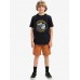 QUIKSILVER EQBZT04836-KVJ0 ΠΑΙΔΙΚΗ ΒΑΜΒΑΚΕΡΗ ΜΠΛΟΥΖΑ T.SHIRT ΑΓΟΡΙ ΜΑΥΡΗ